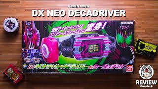 Kamen Rider Decade DX Neo Decadriver | ASMR Unboxing and Henshin Sound - 仮面ライダーディケイド 【DXネオディケイドライバー】