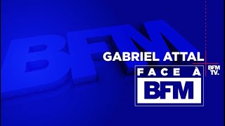 BFMTV - Gabriel Attal "Face à BFM" (Générique, 2024)