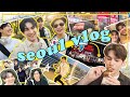 Korea vlog  kinnporsche world tour seoul sightseeing  got a perm