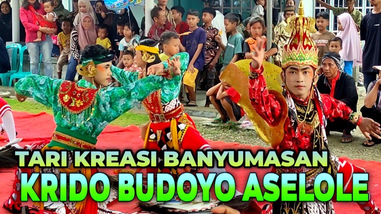 KREASI TARI BANYUMASAN // KRIDO BUDOYO YOGYAKARTA GADINGREJO PRINGSEWU LAMPUNG