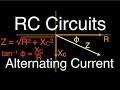 Understanding RC Circuits and Phasor Diagrams