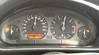 Instrument cluster test, BMW E36 screenshot 1