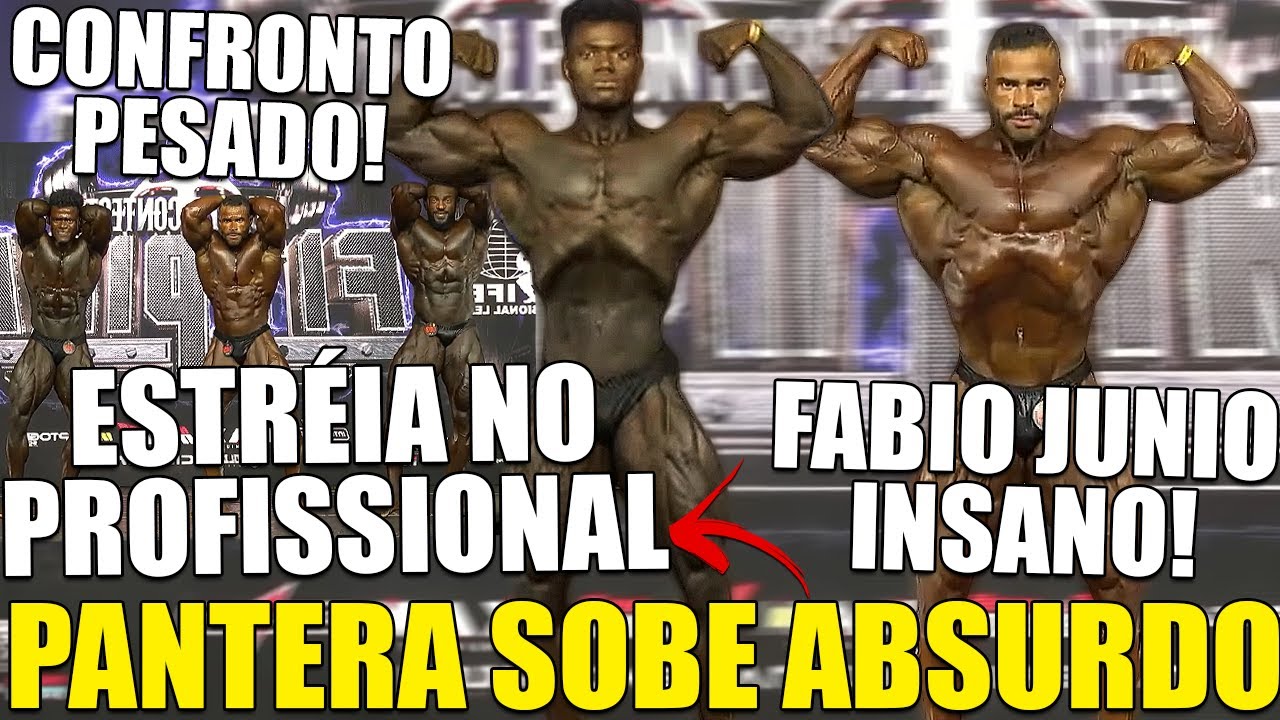PANTERA SOBE ABSURDO E CAMPEÃO DO SHOW PRO MUSCLECONTEST FITPIRA PONTUARÁ PRO OLYMPIA! FABIO INSANO