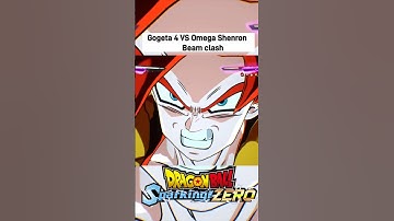 Gogeta 4 VS Omega Shenron beam clash #dragonballsparkingzero #shorts #sparkingzero