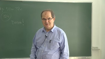 Statistical Mechanics - Week 7 | Lecture 3