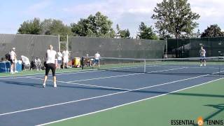 Short Court Tennis Lesson 1 of 3 - Mini Tennis Tutorial screenshot 4