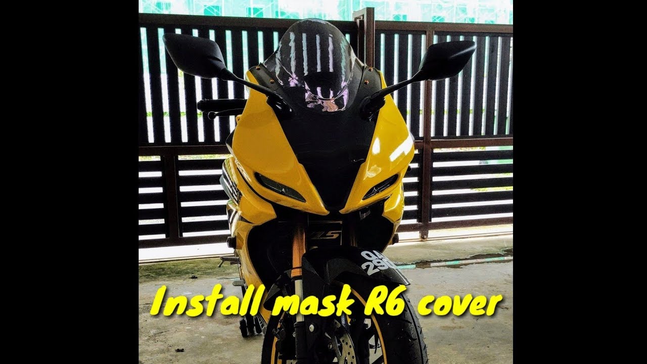 Part 1 R15 V3 Headlamp Mask Cover R6 Unboxing And Install Youtube