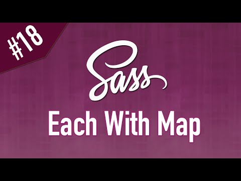 Learn Sass in Arabic #18 - Each With Map