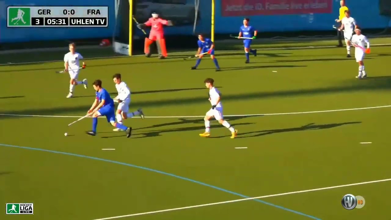 Hockey Deutsch-Französisches Jugendwerk 2023 U16 Deutschland vs. Frankreich 19.04.2023 Highlights