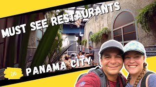 MOST UNIQUE places to eat in PANAMA CITY - CASCO VIEJO Restaurant Tour screenshot 1