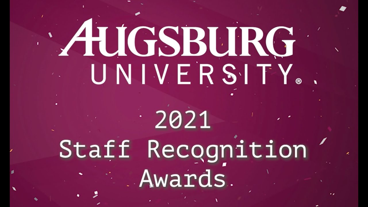 2021 Staff Recognition Awards - YouTube