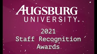 2021 Staff Recognition Awards