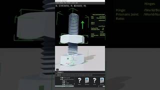 Isaac Sim: How to Create a Nut & Bolt Digital Twin #nvidiaomniverse #isaacsim #usdcad #rackandpinion