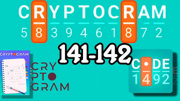 CRYPTOGRAM level 141 142