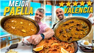 PROBANDO LA MEJOR PAELLA de VALENCIA!  ¿FAMA MERECIDA? *ARROCES A LEÑA en LA PLAYA*