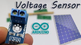 طريقة استخدام الفولتميتر موديول مع الاردوينو Arduino Voltage Sensor 0-25V