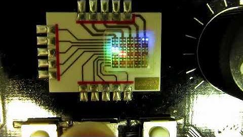 RGB Chip On Board LED array