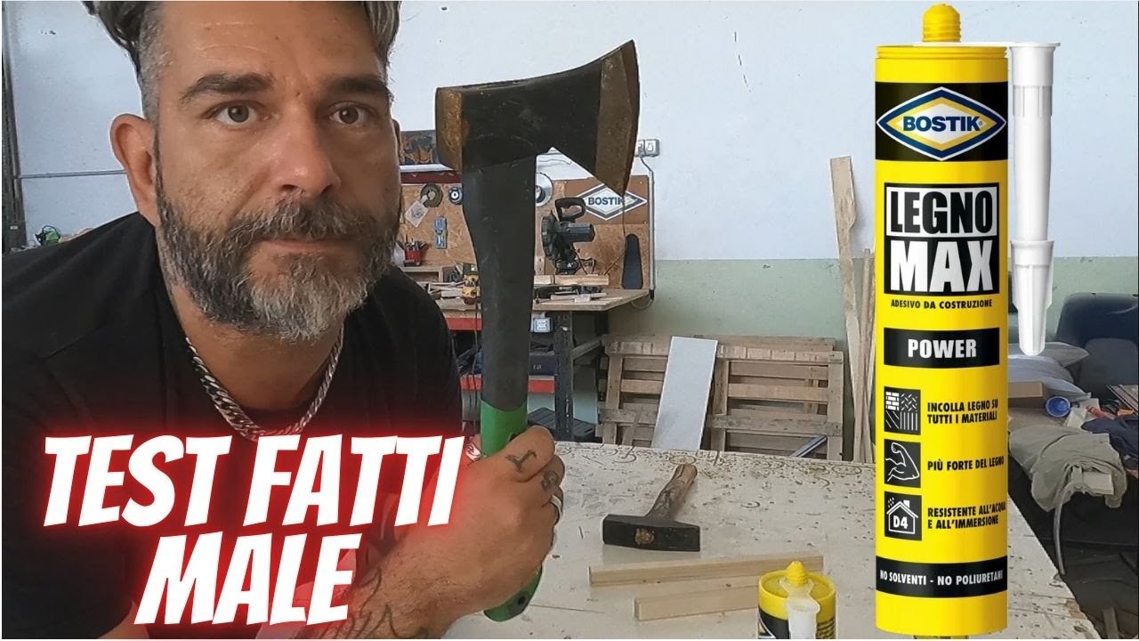 Colla Bostik Legno Max TEST fatti MALE