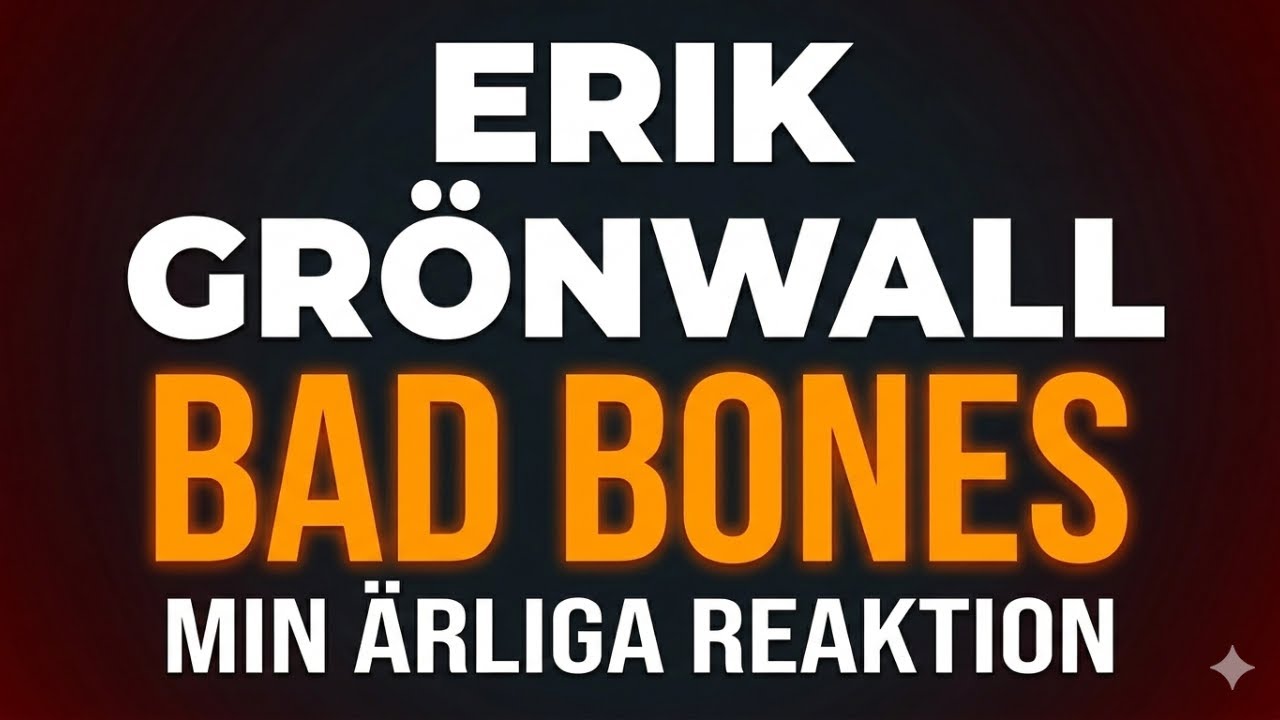 Is this the GREATEST voice in Rock right now? | Erik Grönwall - Bad Bones REACTION (english subs)