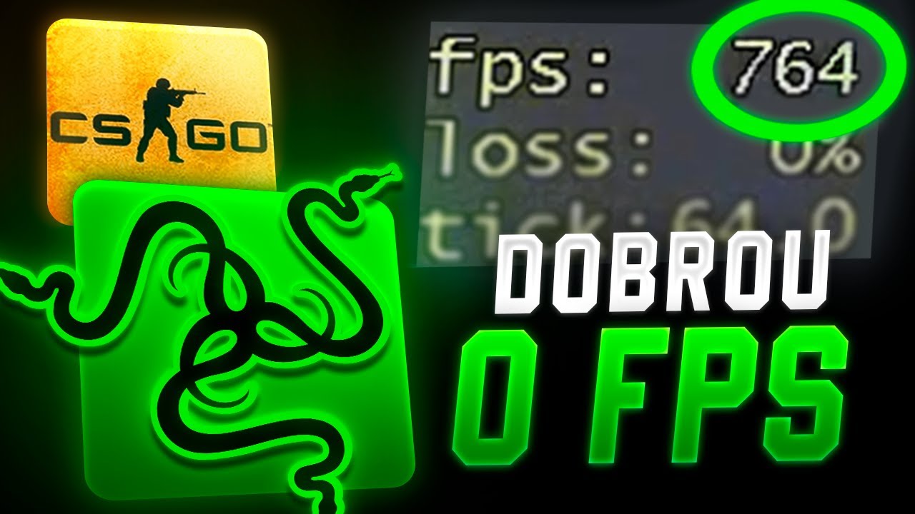 Programa criado pela RAZER DOBROU o meu FPS no CS:GO