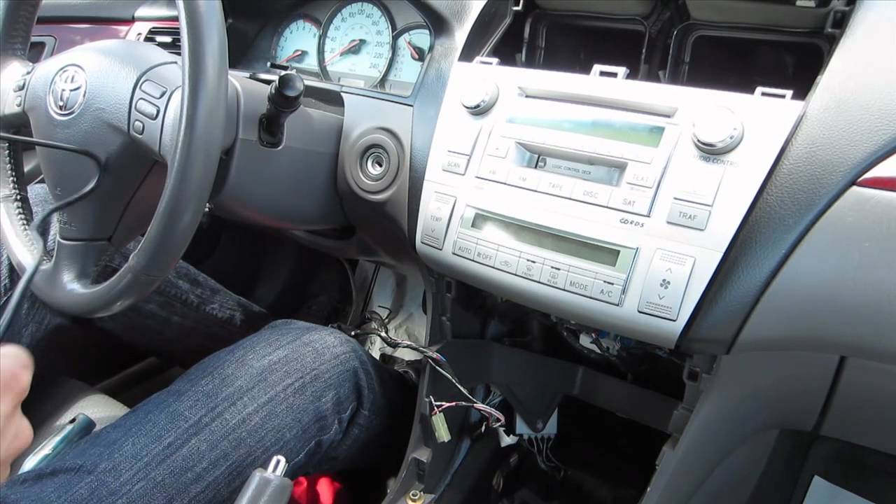 Gta Car Kits Toyota Solara 2004 2008 Install Of Iphone Ipod And Aux Adapter For Factory Stereo