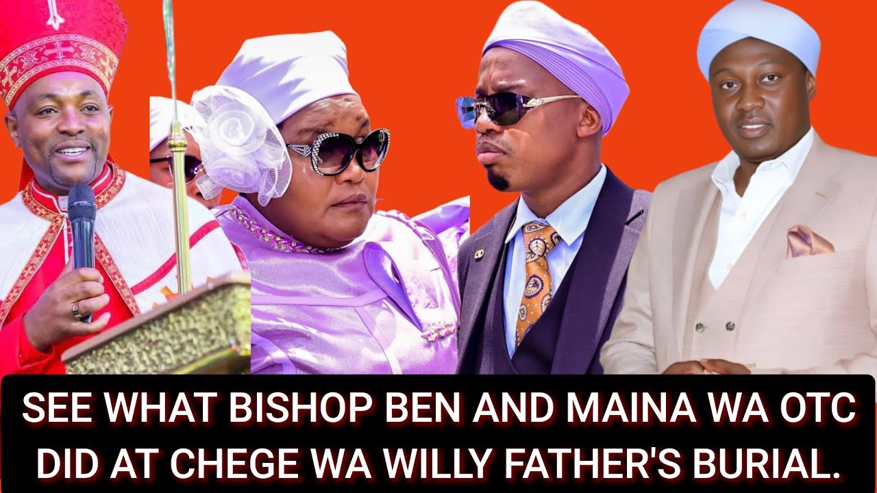 PROPHET MAINA WA OTC NA BISHOP BEN KIENGEI KUMIRIRIA CHEGE WA WILLY HINDI YA MATHIKO MA BABA WAO.