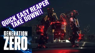 Generation Zero How To Quickly And Easily Take Down The REAPER
