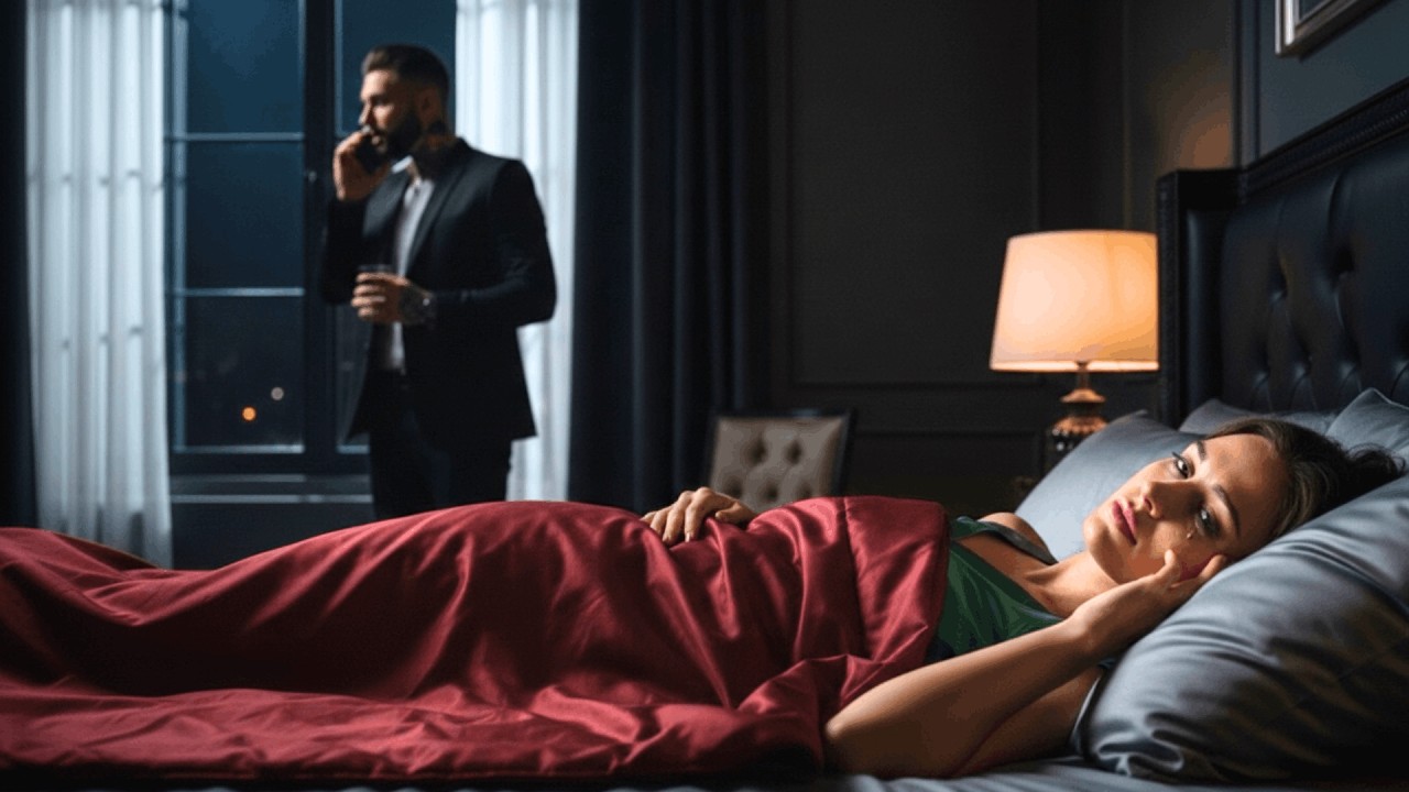 Mi esposo mafioso creyó que dormía… sin saber que escuché su confesión