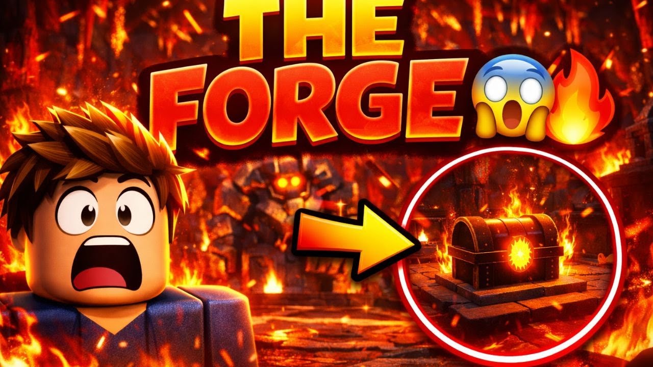 JOGUEI THE FORGE NO ROBLOX PELA PRIMEIRA VEZ 😱🔥 FOI INSANO!