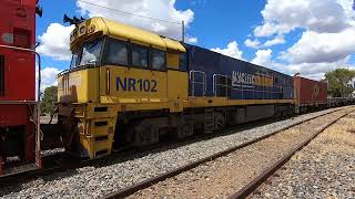NR18 & 102 at Condobolin NSW.  Wed 16th Dec 2020