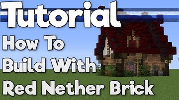 Minecraft 1.10: How to Build with Red Nether Brick! [Tutorial]