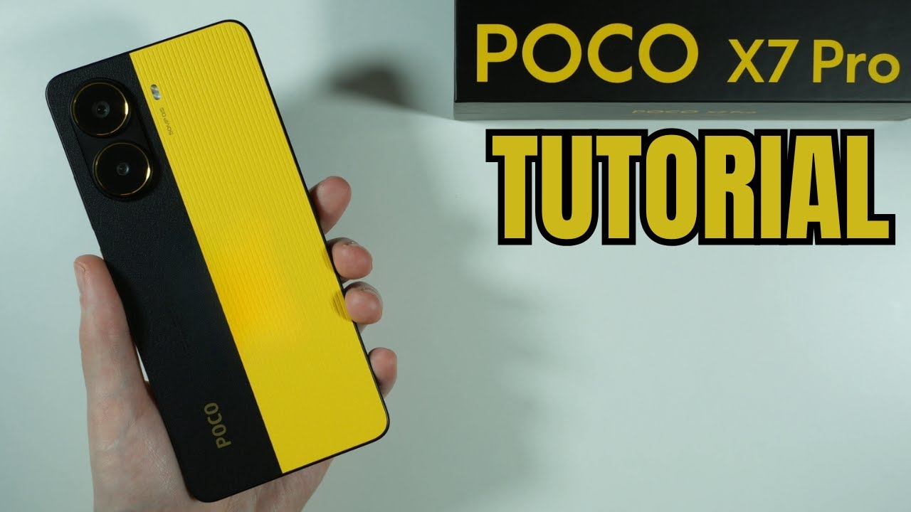 POCO X7 Pro: How to Fix Yellow/Orange Screen - YouTube