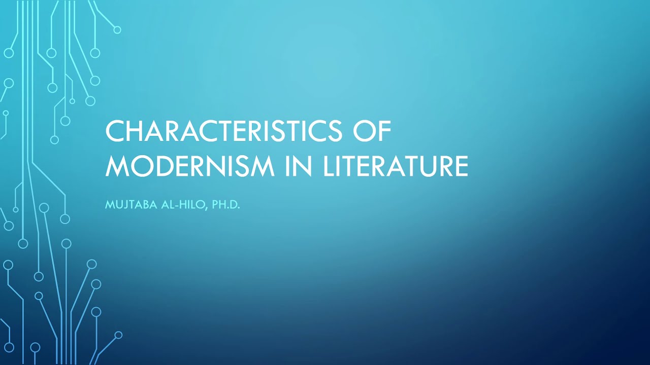 literature review modernism