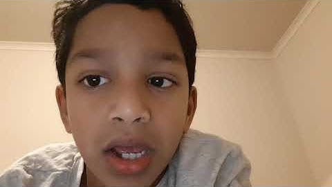 Oisin   Joseph singing