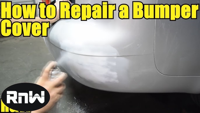 How to Repair & Paint a Scratched Plastic Bumper - Easy Fix! 