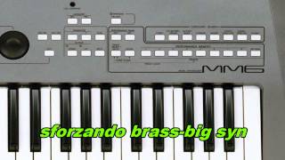 Yamaha MM6 Demo
