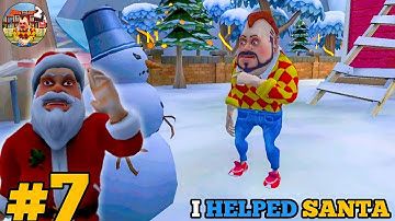 🎅DARK RIDDLE 2: I HELPED SANTA FINDING GIFT PART 7