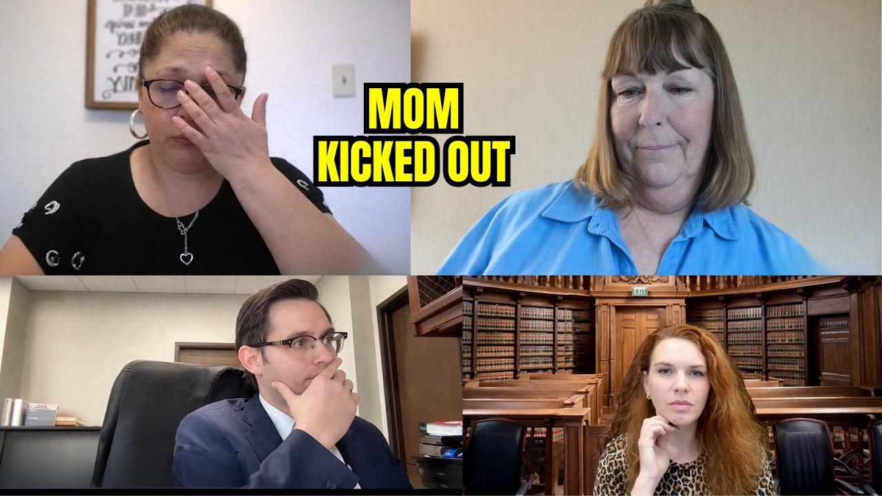 Judge KICKS Mom Out of Court Shocking Behavior During Child Custody ...