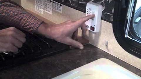 Travel Trailer PDI Monitor Panel & Fresh Tank Pump