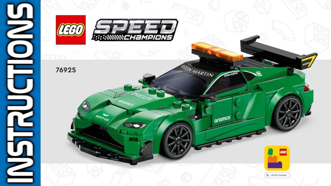 LEGO 76925 instructions | Speed Champions | 2024 | Aston Martin