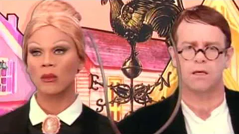 Elton John And Rupaul - Dont Go Breaking My Heart 1993
