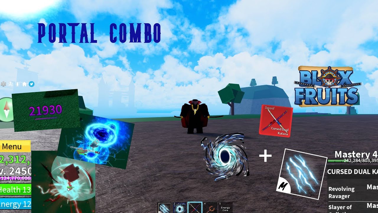 combo de cdk e eletric claw 🥶 #bloxfruits #combo #rumble #soulguitar