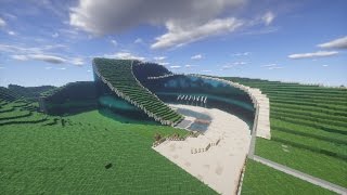 Minecraft School Rollercoaster 360° video 4K