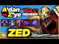 Wild Rift: ZED FULL REHBER 🗡️ KOMBO & Taktikler A'dan Z'ye Bölüm 3 Lol Mobil Oynanış Türkçe Togzilla