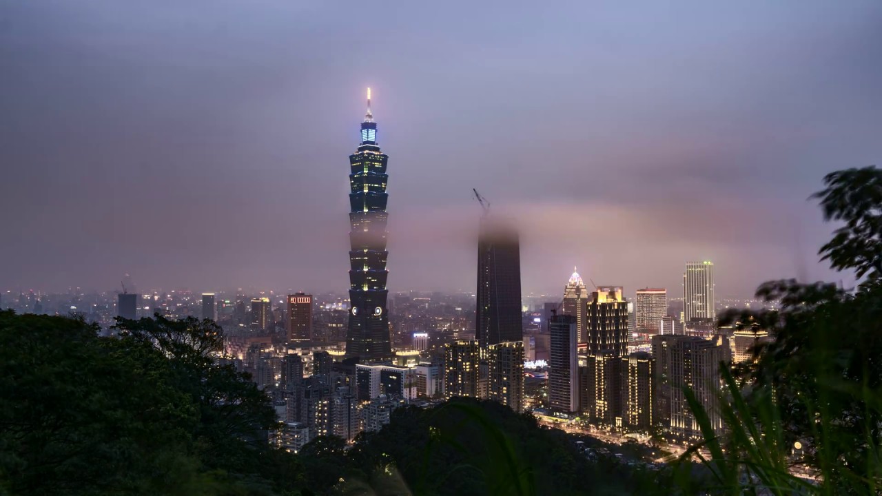 Taipei sunset