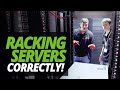 A day in the life of the data centre  racking servers with ash  james