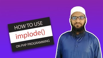 How to use implode on PHP Programming