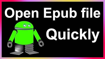 how to open epub on android phone