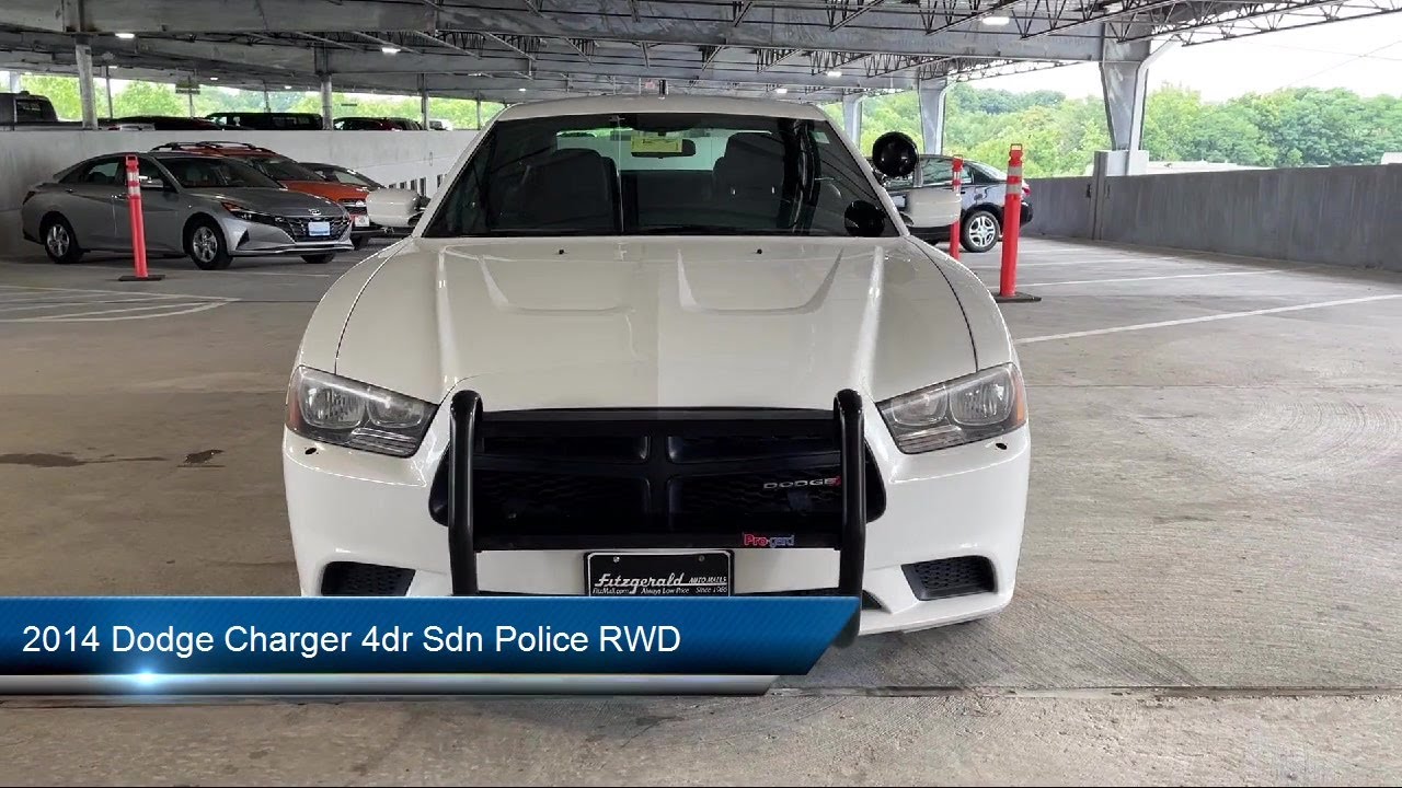 2014 Dodge Charger 4dr Sdn Police RWD