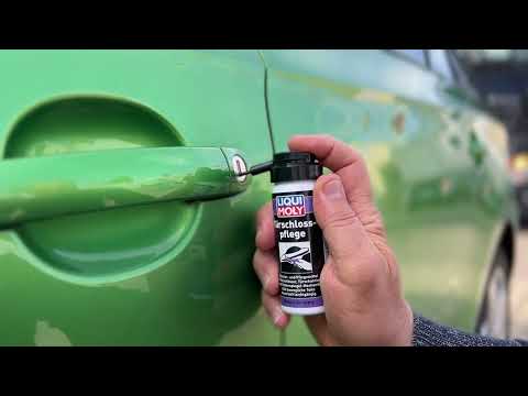 Розморожувач мастило для циліндрів автомобільних замків Liqui Moly Lock Care & De-Icer (1528/21925) 50мл, видео 1